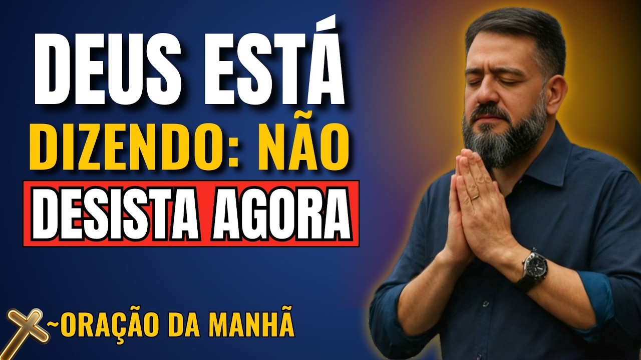 A Diferença ENTRE QUEM VENCE E QUEM DESISTE (Você Precisa Ouvir Isso). | Luciano Subirá