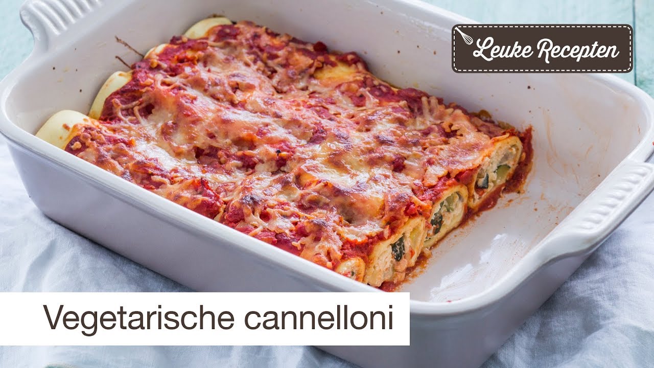 Vegetarische cannelloni