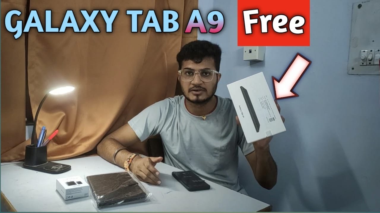 I got this GALAXY TAB A9 from Government | Full Review/Unboxing