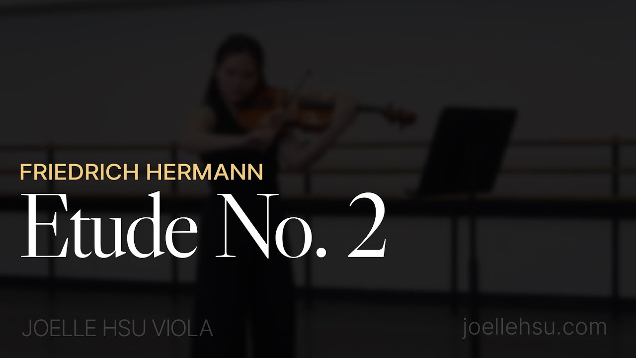 Joelle Hsu - Hermann Concert Etude no. 2