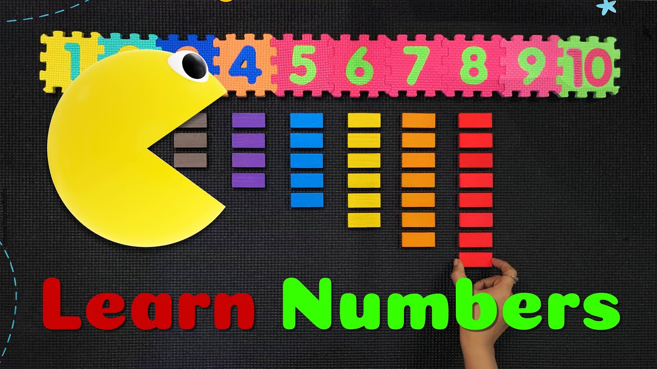 Easy Learn Numbers 1 to 10 | Learn to Count from 1 to 10 with Bricks | Puzzle Activity for Preschool