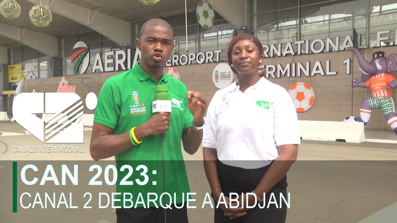 CAN 2023: Canal 2 débarque à Abidjan
