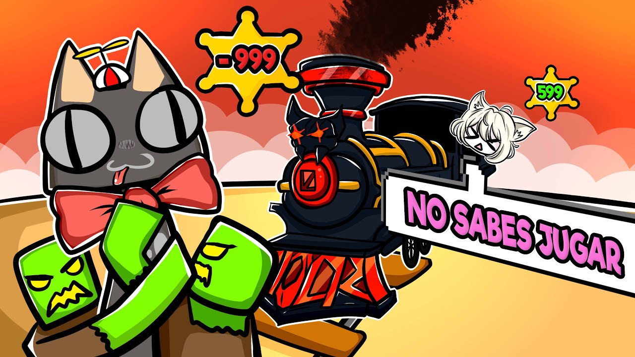 FING&Iacute; SER NOOB en RIELES MUERTOS y paso esto... (DEAD RAILS ROBLOX)