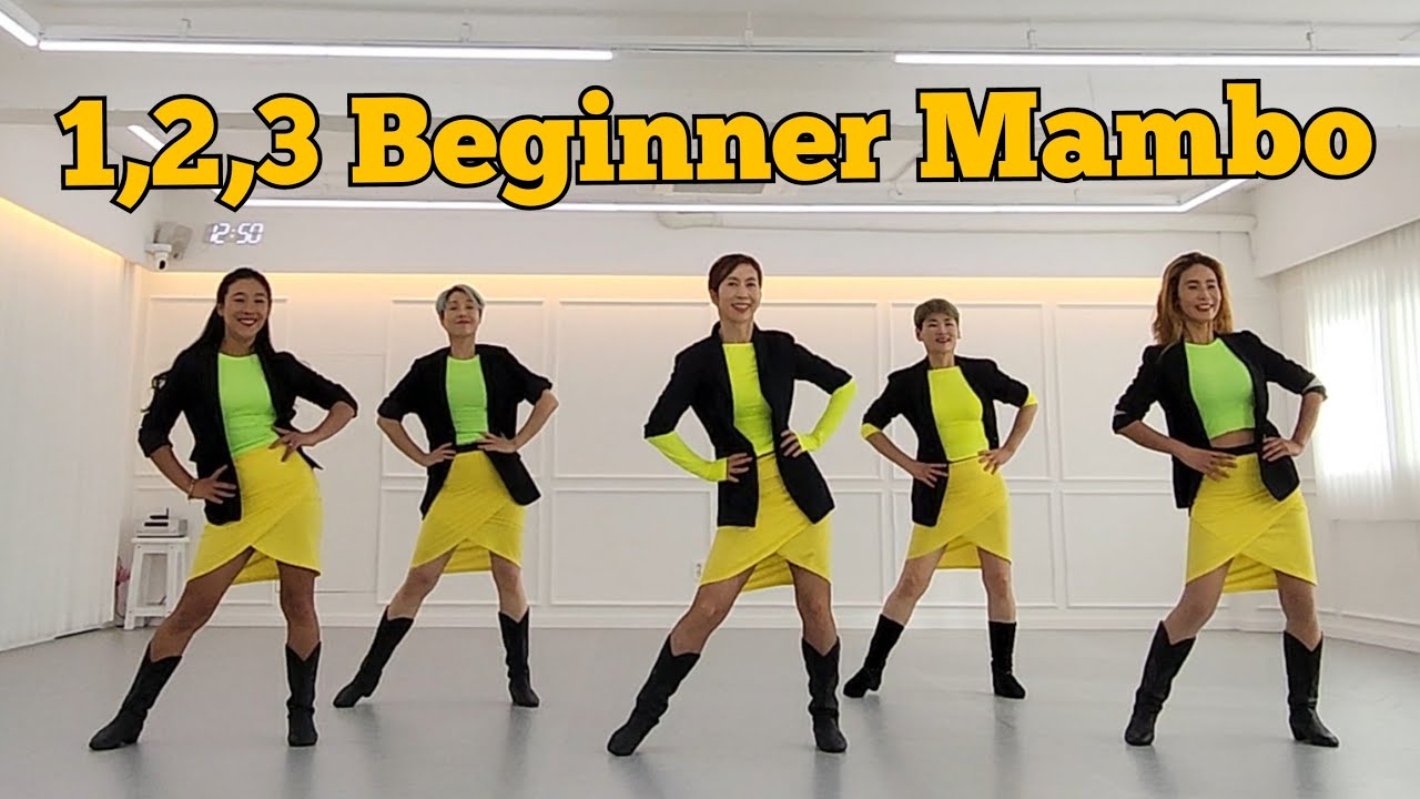1,2,3 Beginner Mambo LineDance/초급라인댄스/Music:1, 2, 3 - Sofía Reyes/Choreo:Karianne Heimvik /3급23번