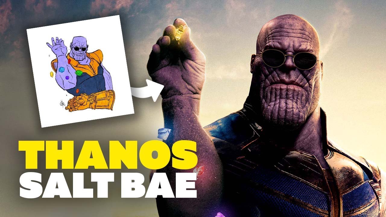 I Made THANOS into SALT BAE in Photoshop | Reality Check