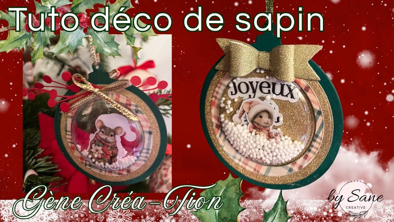 tuto déco de sapin :