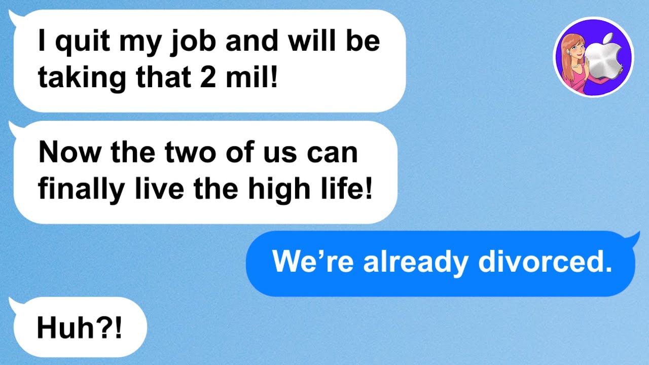 【Apple】Now that I have money, my husband thinks he can just turn over a new leaf? Fat chance!