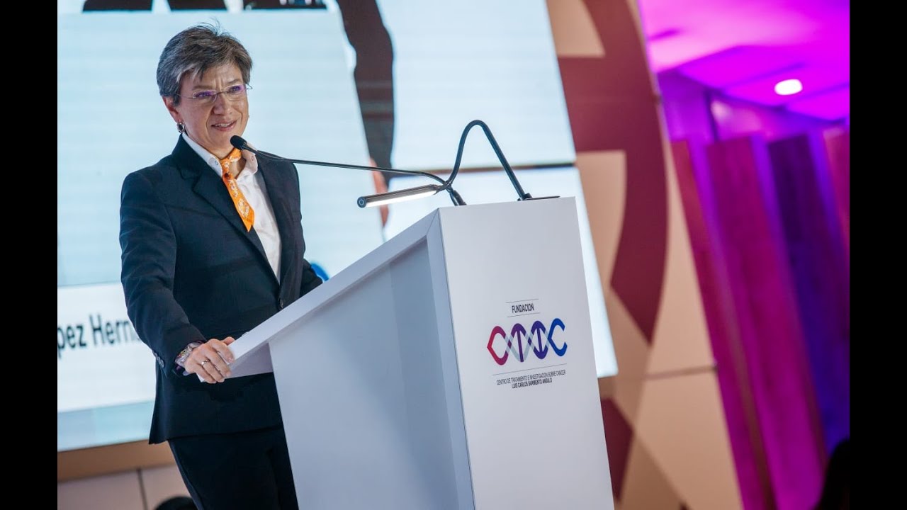 Declaraciones de la alcaldesa, Claudia López, durante la entrega del primer CTIC de Bogotá