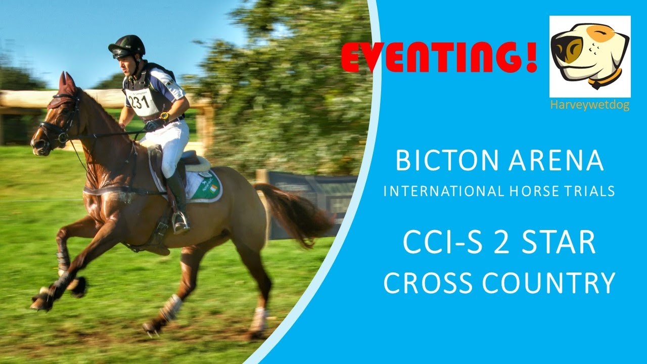 Соревнования по конному троеборью и кроссу CCI 2 звезды на арене Bicton Arena, 2023 год.