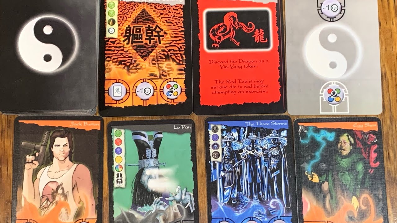 Yin-Yang deck and Big Trouble for Ghost Stories