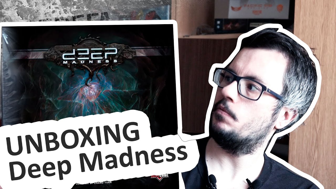 Horror na głębokości - unboxing gry planszowej Deep Madness