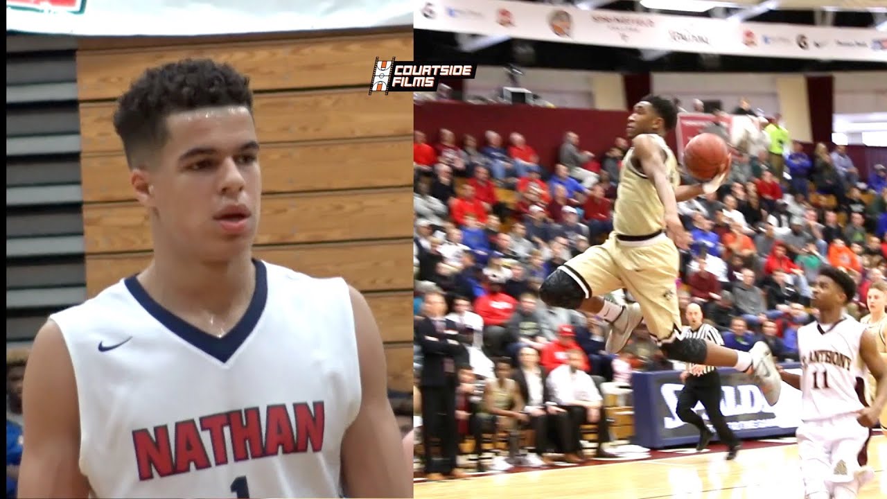 Beast Dunks From NBA Players In High School!
