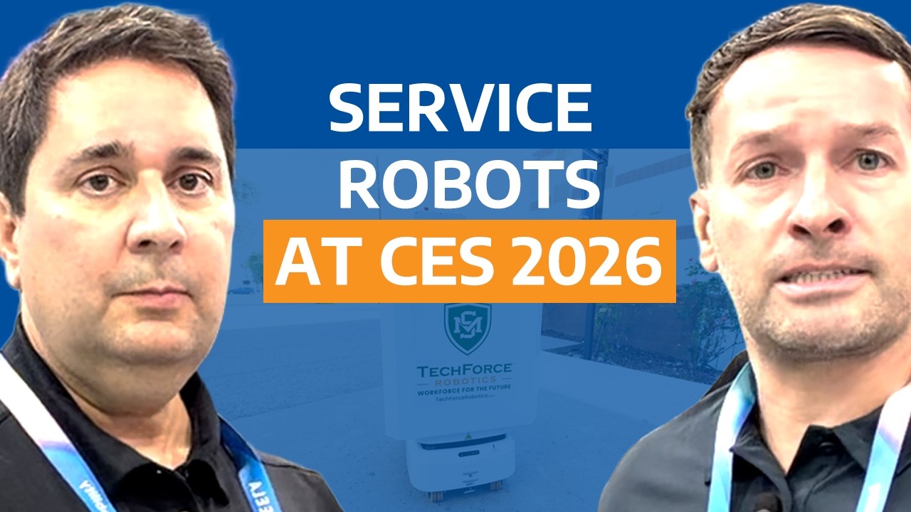 TechForce Robotics Interview at CES 2026 &ndash; Service Robots Transforming Hospitality & Healthcare