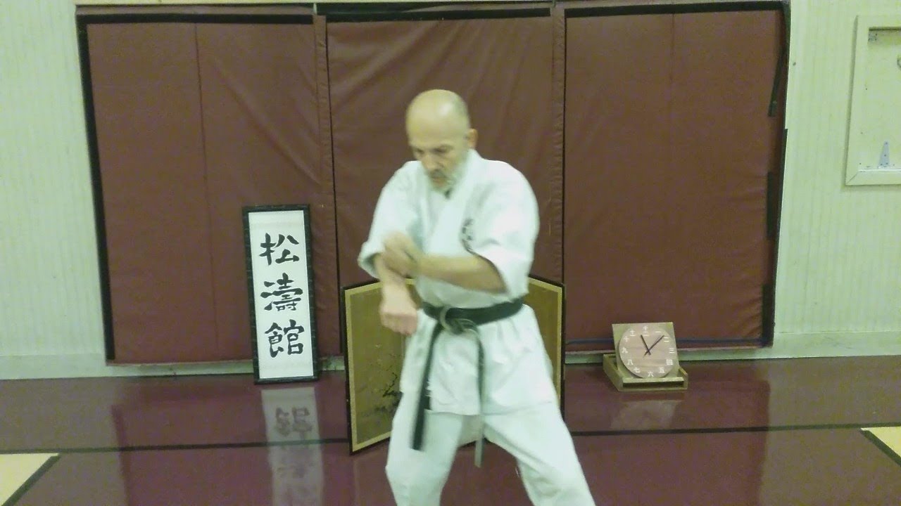 Today's technique   Gedan barai 1/3 (what the words mean)