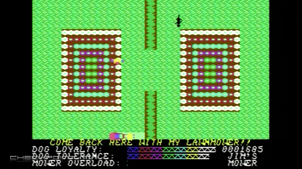Hover Bovver - Jeff Minter's Early Masterpiece - Games of Commodore 64