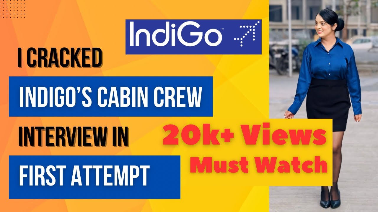 I Cracked Indigo’s Interview In First Attempt | Cabin Crew | Indigo ✈️ #cabincrewinterview