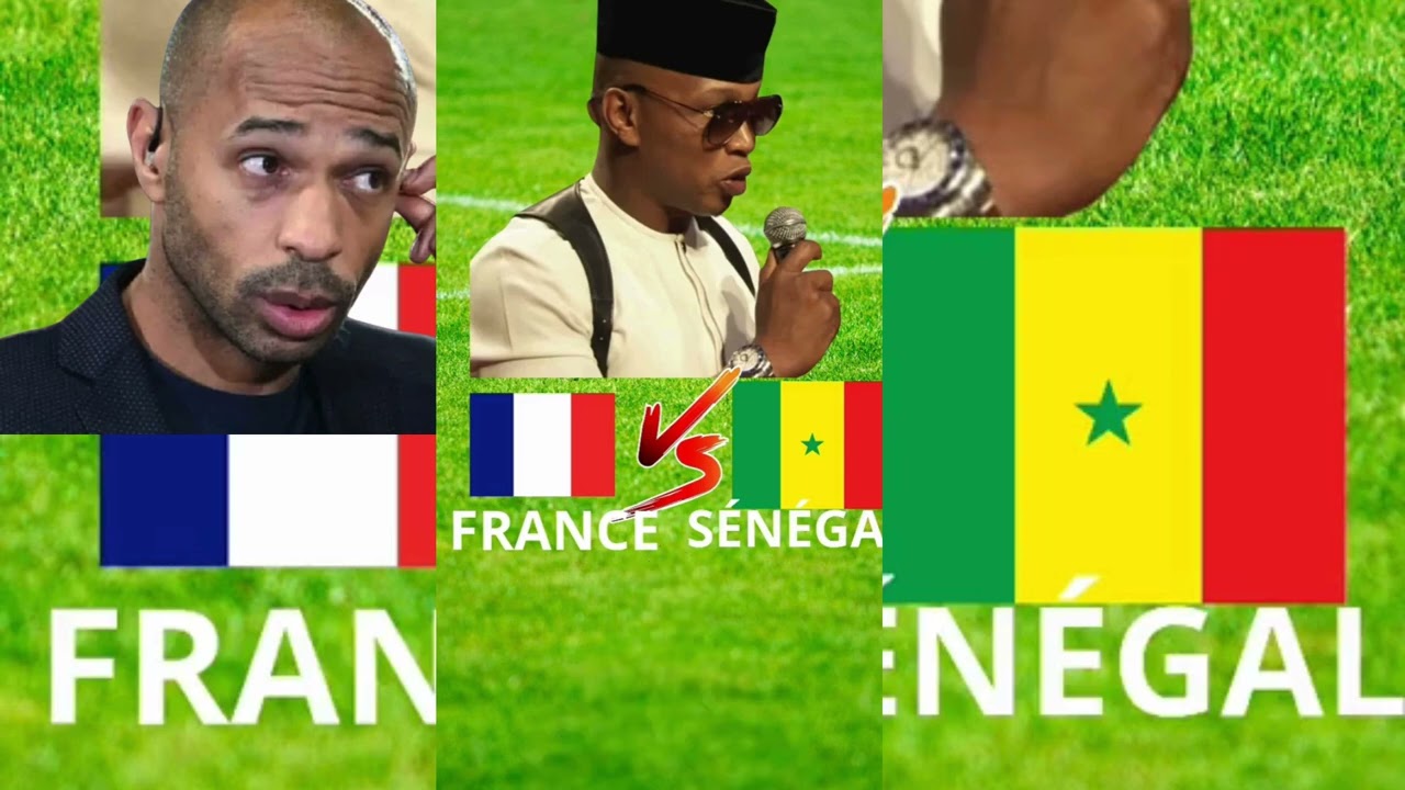 Elhadji DIOUF et Thierry lancent des piques avant le match Sénégal- France. 