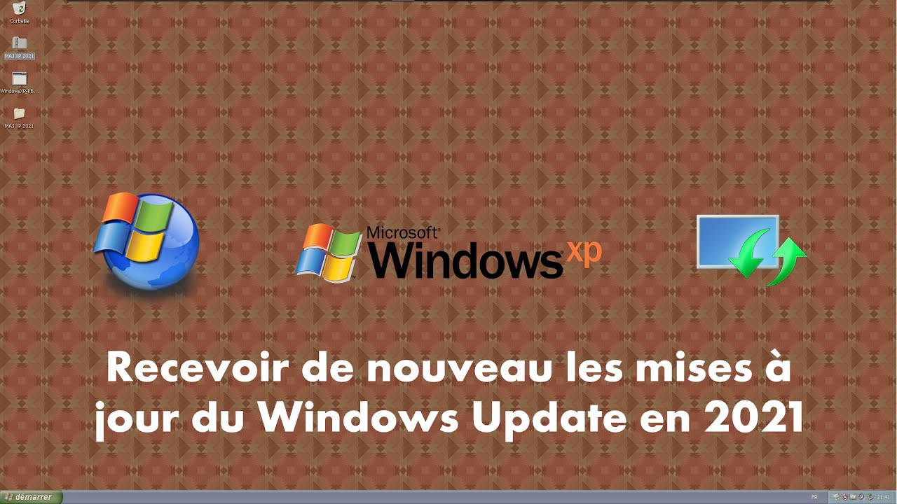 [Tuto]-Windows XP : Recevoir de nouveau les mises à jour du Windows Update en 2021 (ft.Lothaire)