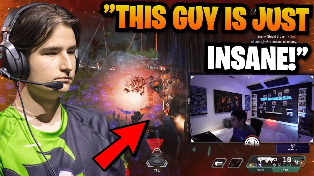 TSM ImperialHal reacts to ALL Effect just FARMING Apex Pros in ALGS Scrims.. 😲