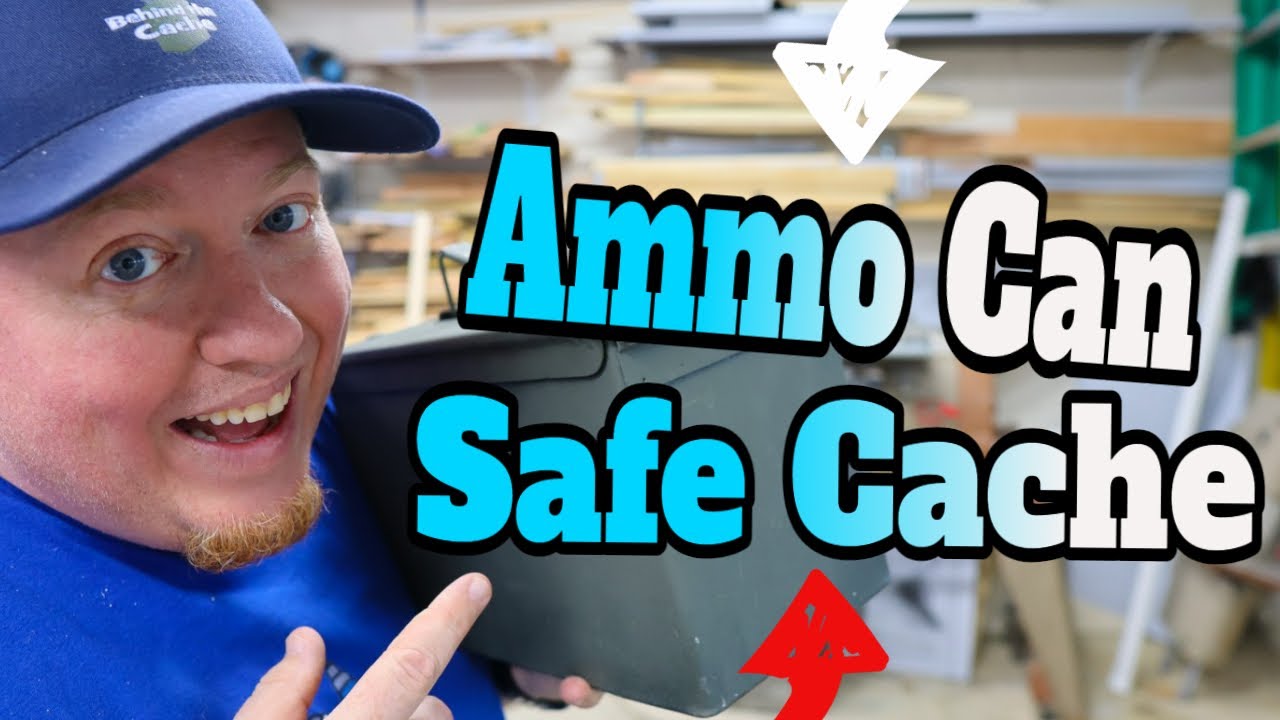 Ammo Can Lego Safe Creative Gadget cache Build (GCNW)