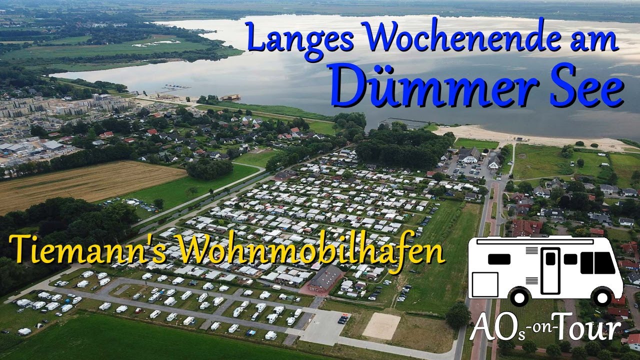 Kurzurlaub mit dem Wohnmobil am Dümmer See auf Tiemann's Wohnmobilhafen (Stellplatz)