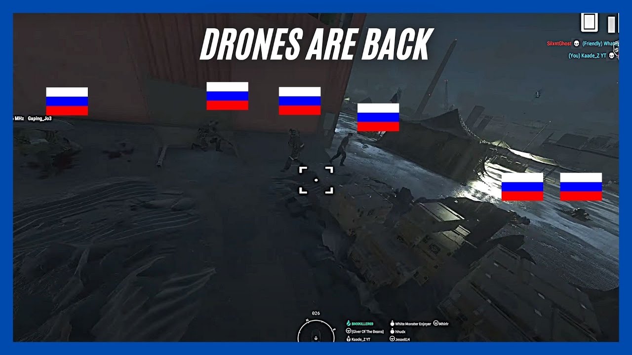 22 минуты игрового процесса с дроном