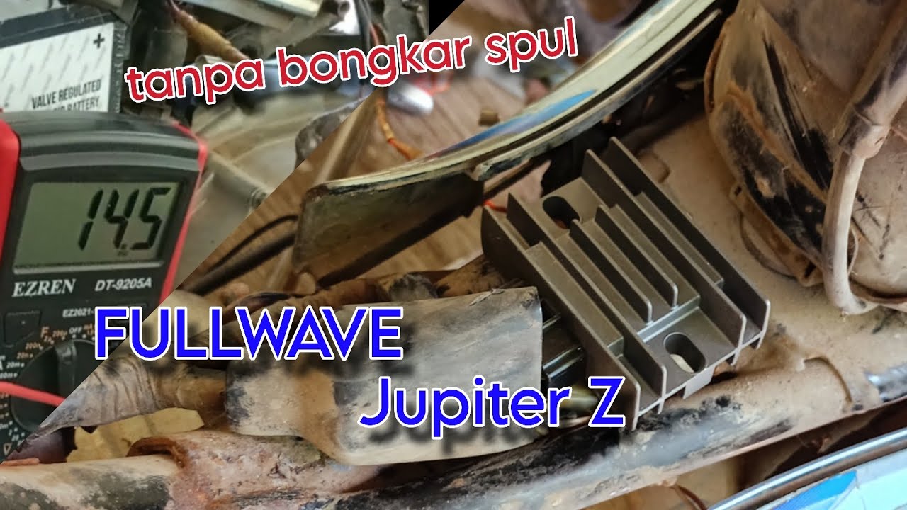 kelistrikan fullwave di motor Jupiter ternyata mudah
