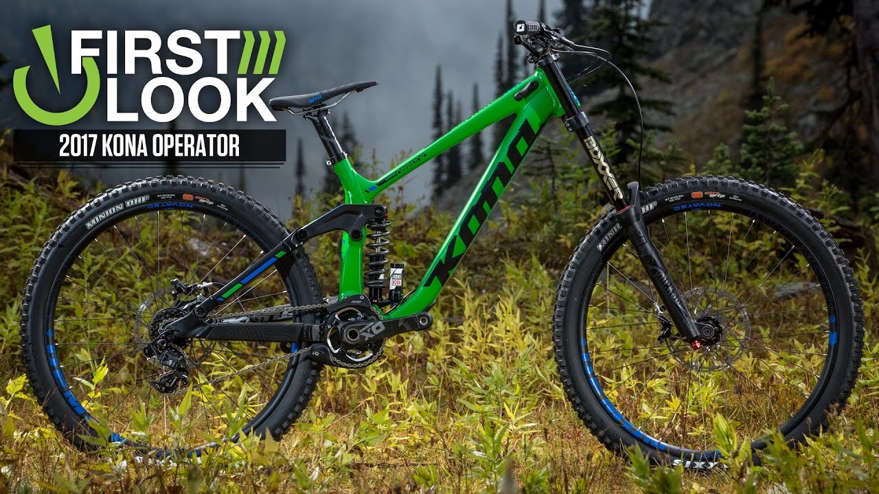 Kona's New DH Bike - 2017 Operator First Look