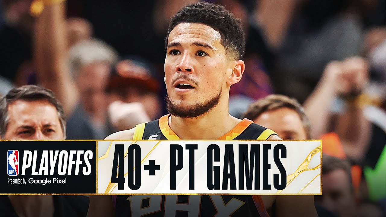 EVERY TIME Devin Booker Scored 40+ Points In A Playoff Game!