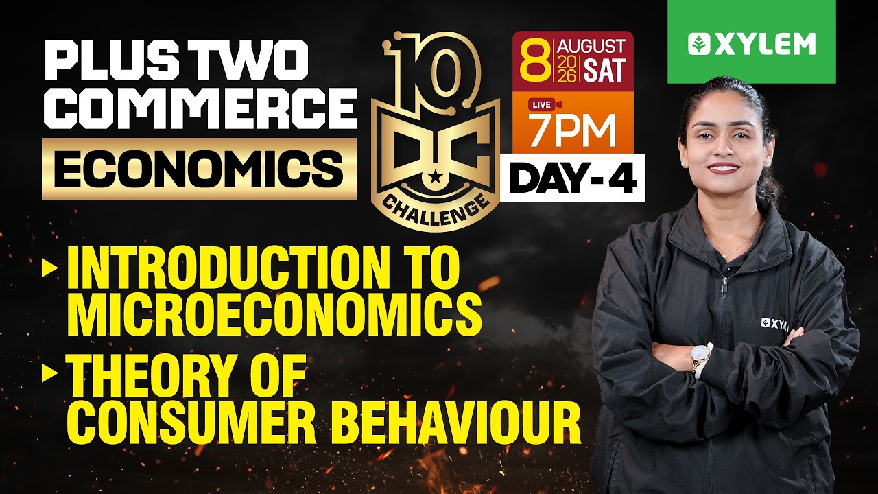 Plus Two Commerce - Economics | 10 Days Challenge Day -4 | Xylem Plus Two Commerce