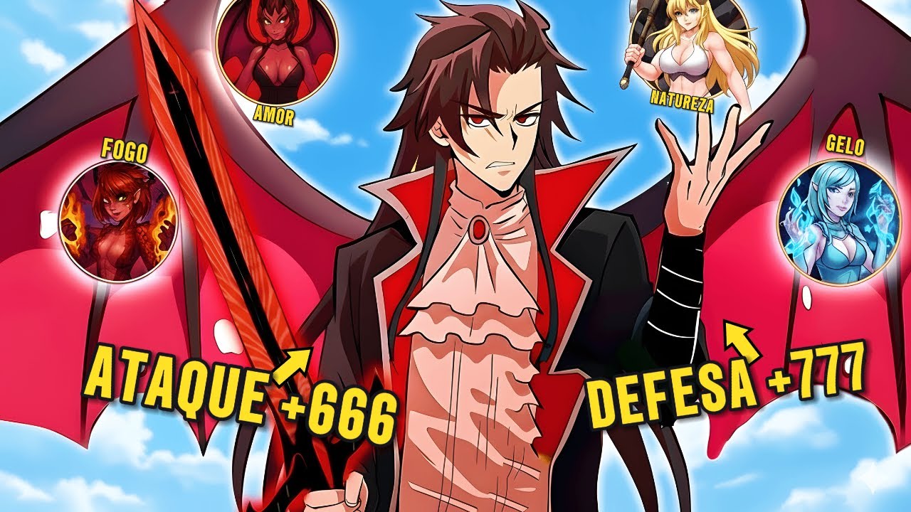 Ele Reencarnou como um VAMPIRO e acabou virando o CHEFE das succubus - Manhwa Recap