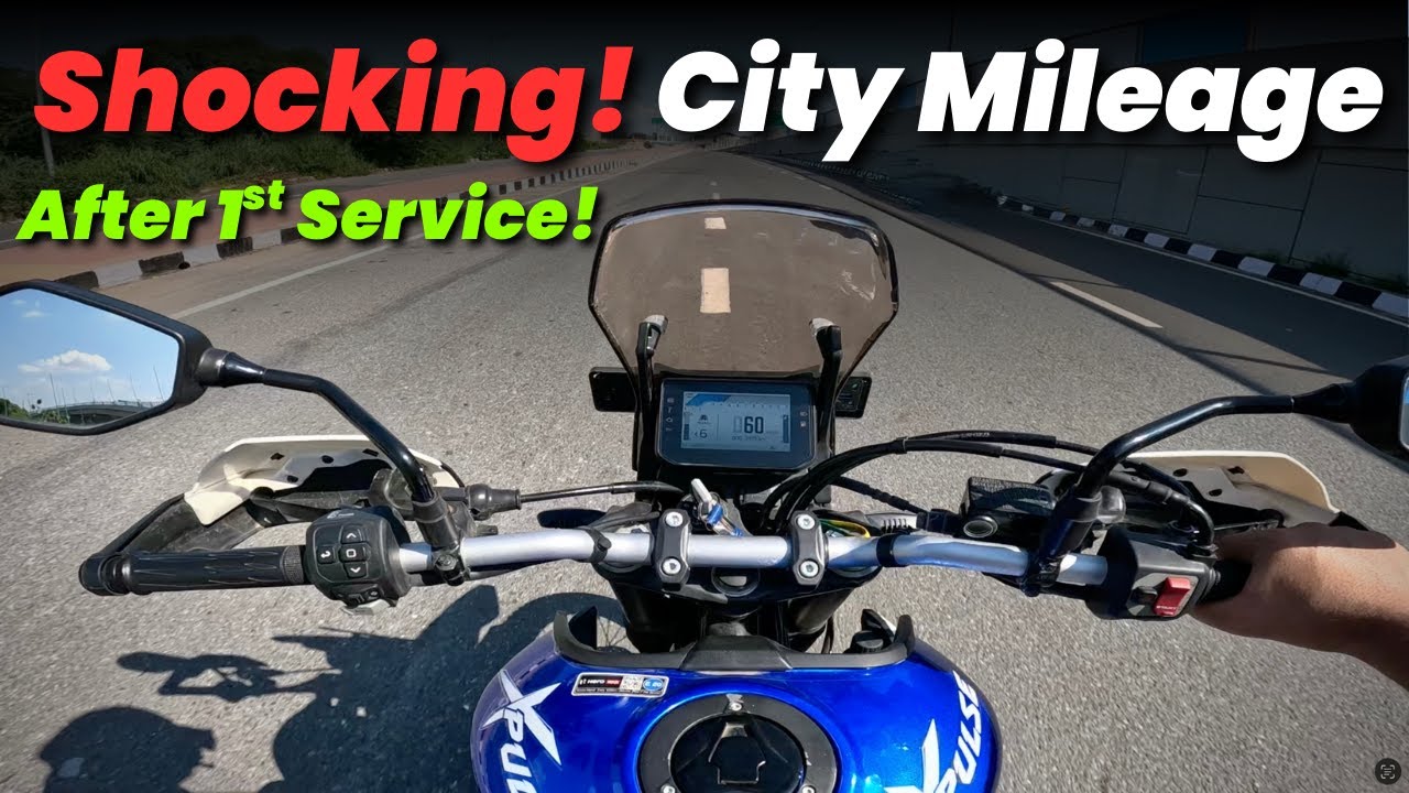 Xpulse 210 Real World Mileage Test After 1st Service || Hero Xpulse 210