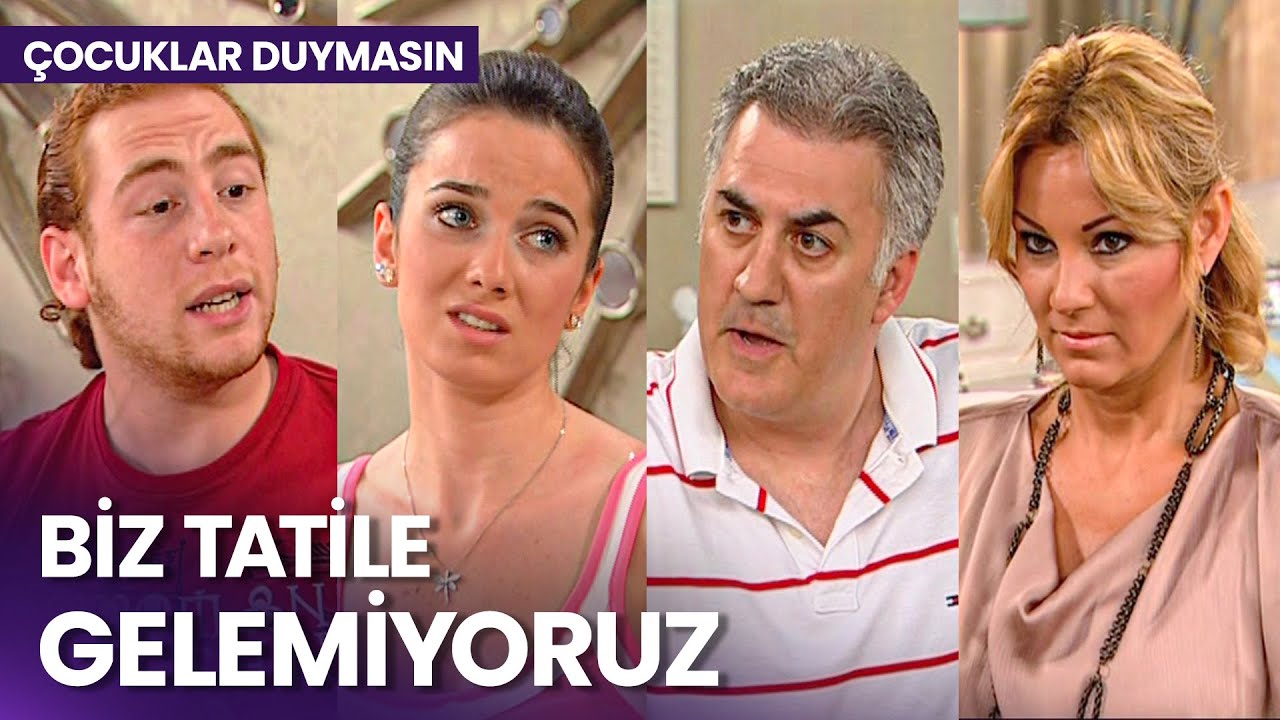 Duygu ve Havuç, Haluk'un tatil planını bozdu - Çocuklar Duymasın 1. Bölüm