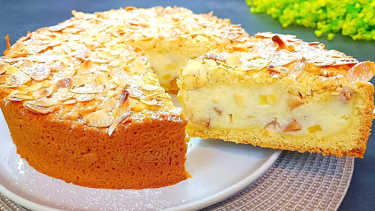 Этот кремовый яблочный пирог меняет всё – попробуйте сейчас!