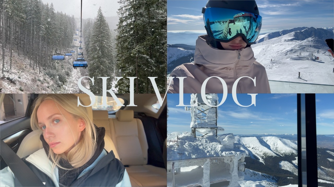 February vlog: flying home, valentine's day & ski trip