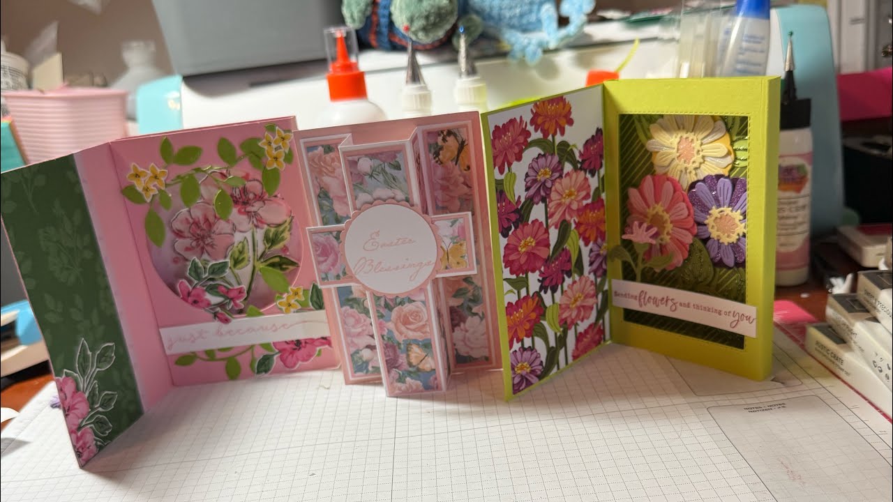 Shadow Box Frame Card using Simply Zinnia & The Winner Is?????
