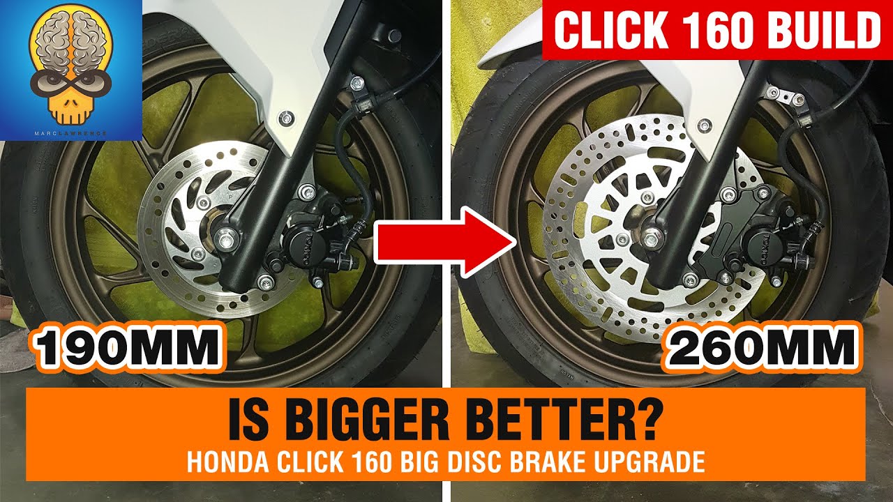 Click 160 Build Part 2 | TTGR Big Disc Brake