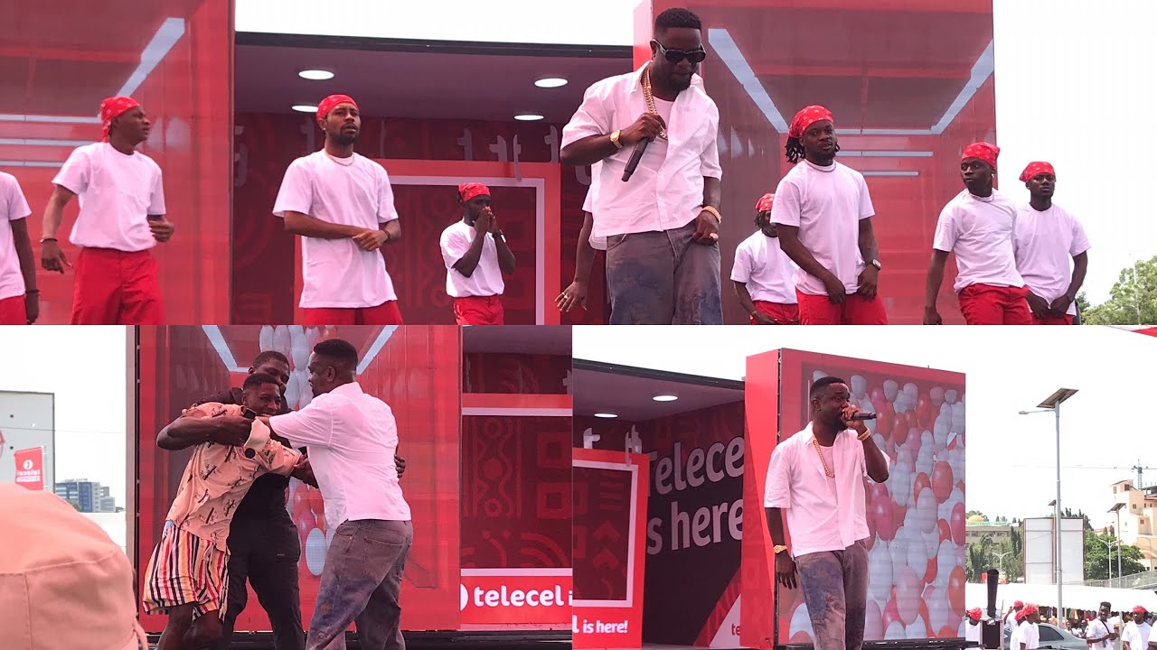 History: SARKODIE performance that stormed the Grand launch as Vodafone was rebranded to Telecel