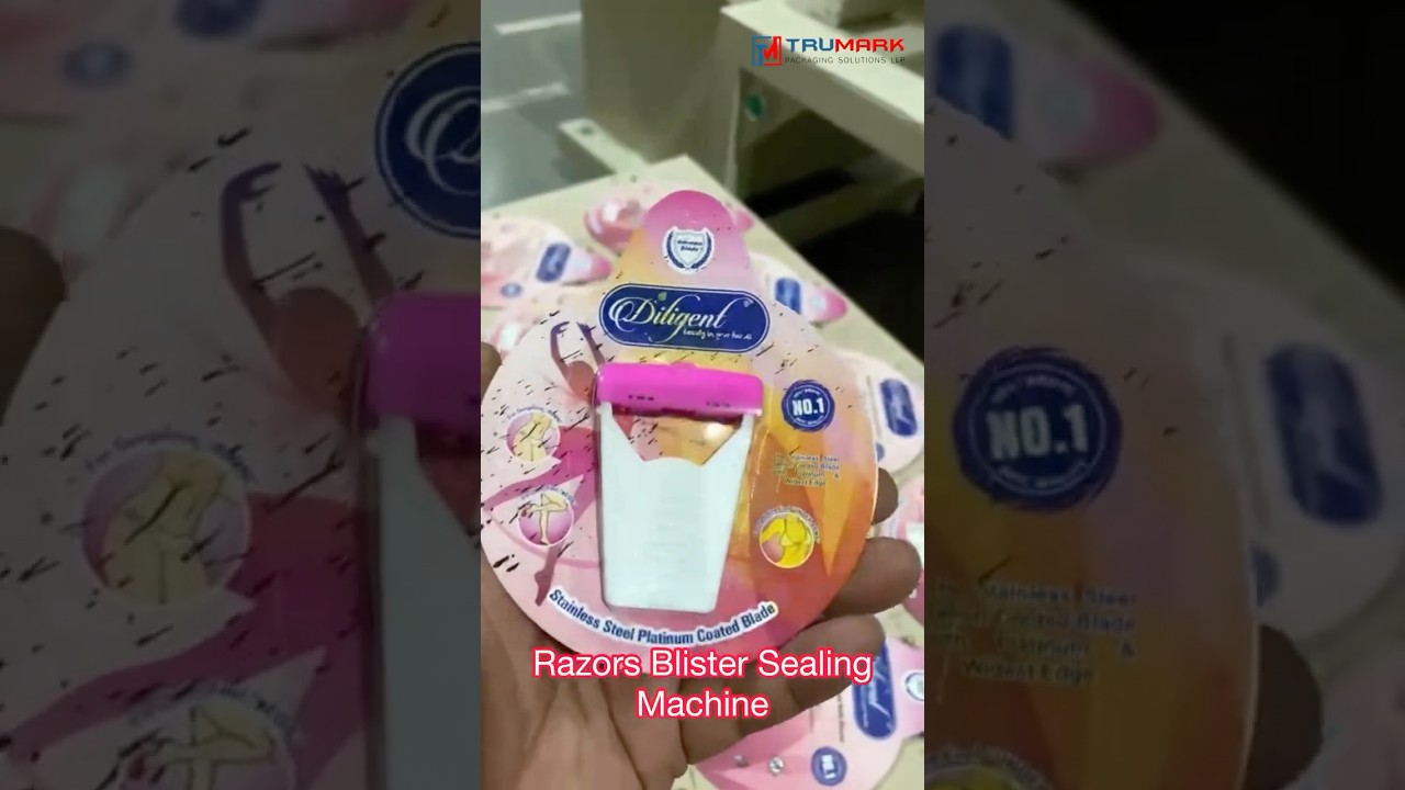 Semi-Automatic Blister Sealing Machine | Pack Razors, Chargers, Headphones & More!