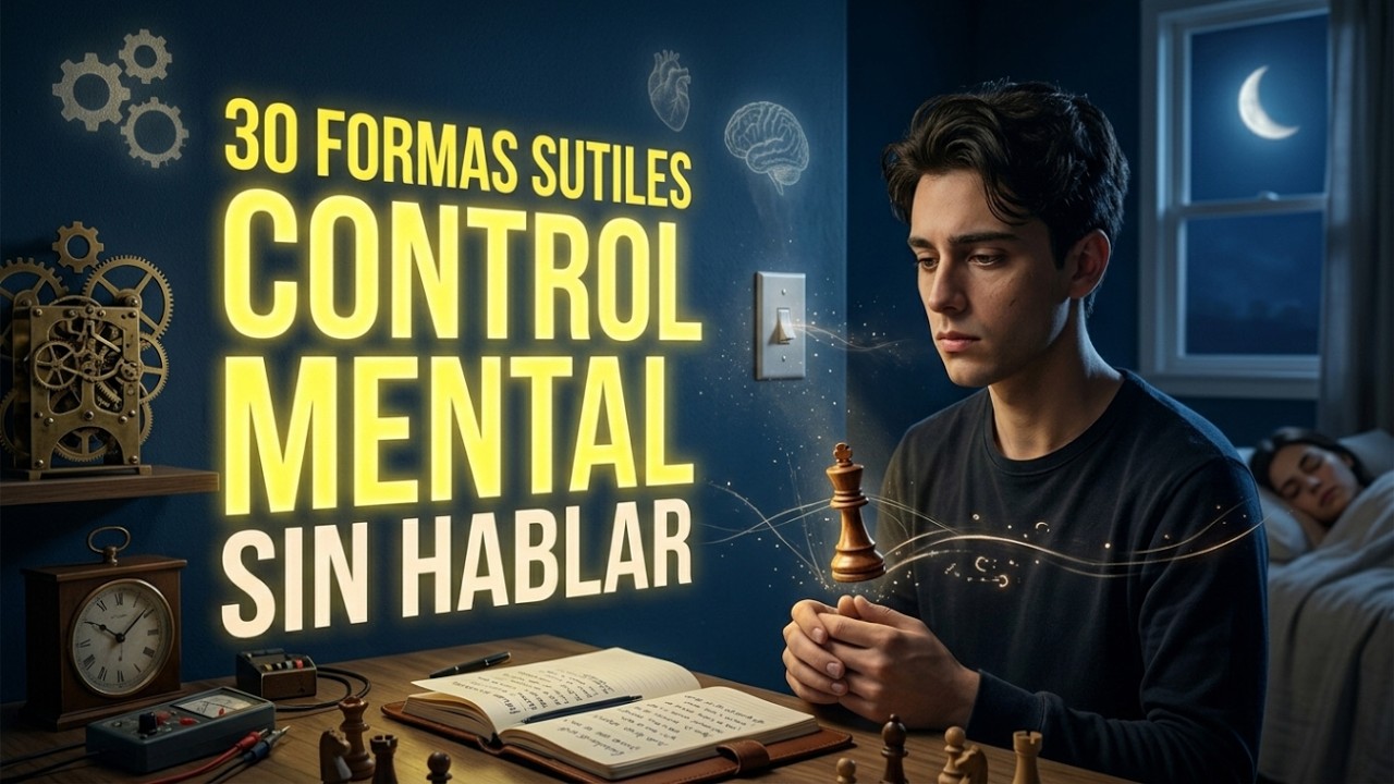 30 Formas Sutiles de Control Mental sin Hablar | Psicología para Dormir