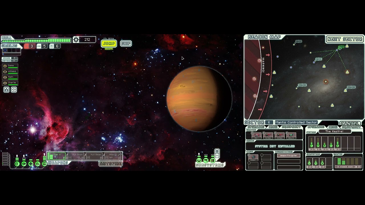 [TAS] FTL: Faster Than Light - any% in 3:11.25 with layout (Hard, Advanced Edition)