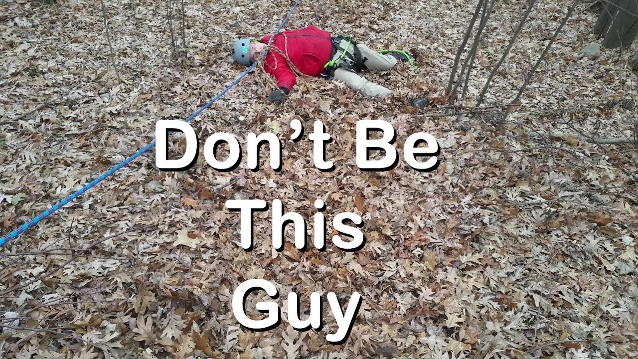 How To Rig A 200 Foot Zipline and Not Get Dead