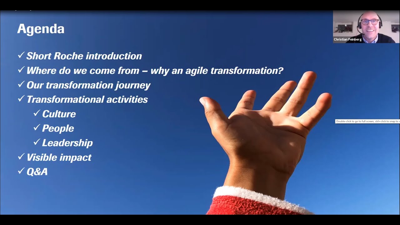 Webinar: The Roche Agile Transformation Journey
