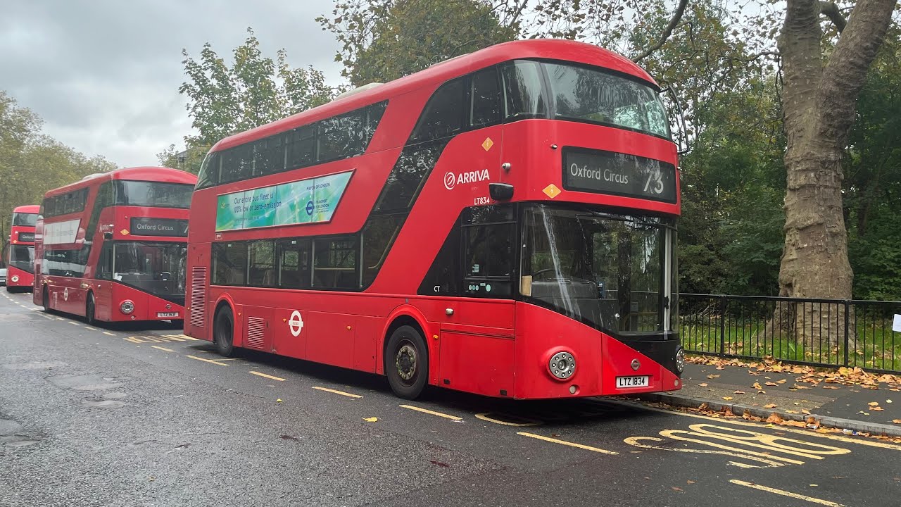 London Bus Route 73- Oxford Circus to Stoke Newington (details in the description)