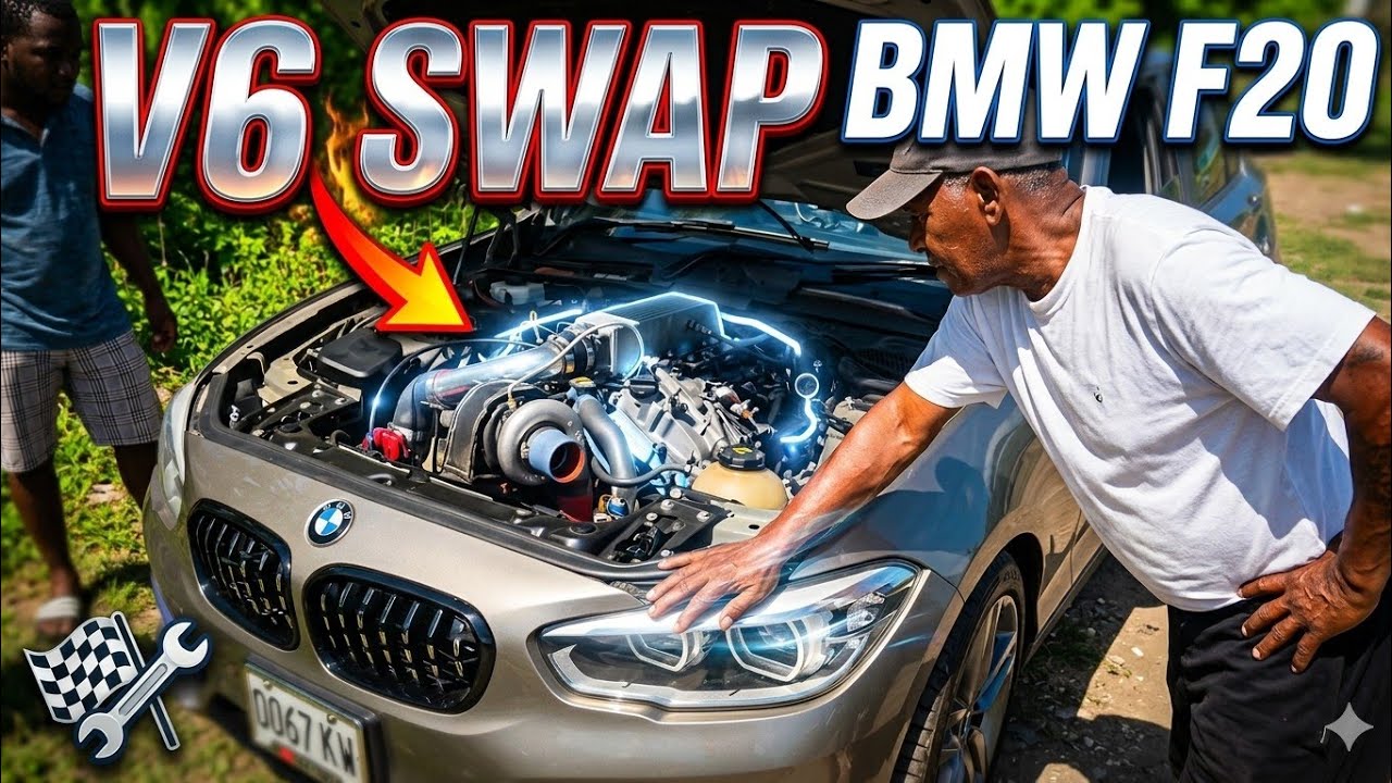 DRIFTING AND MORE 2GR  TURBO SWAP BMW  1 SERIES PT2 | Jamaica 🇯🇲