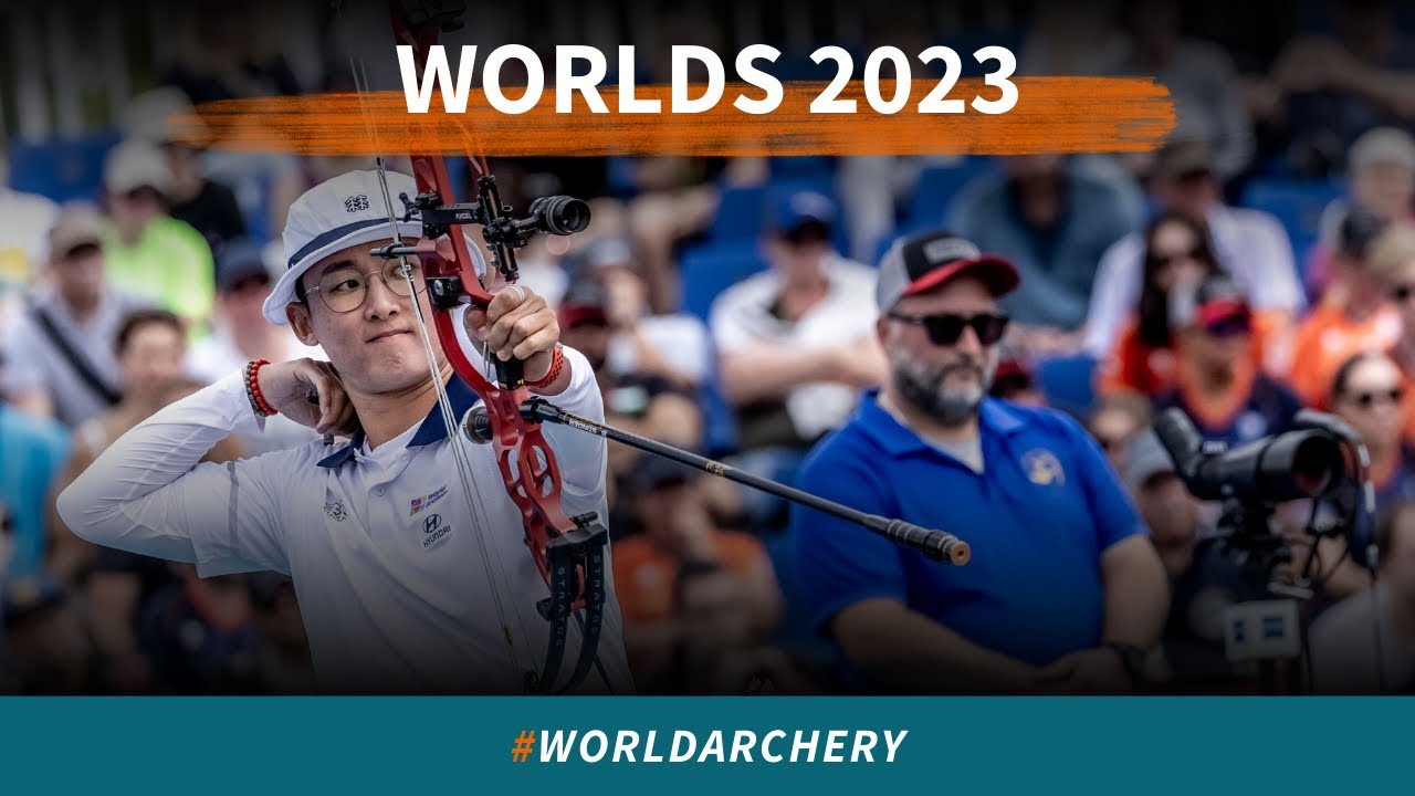 Alexander Kullberg v Kim Jongho – compound men quarterfinal 2 | Berlin 2023 World Championships