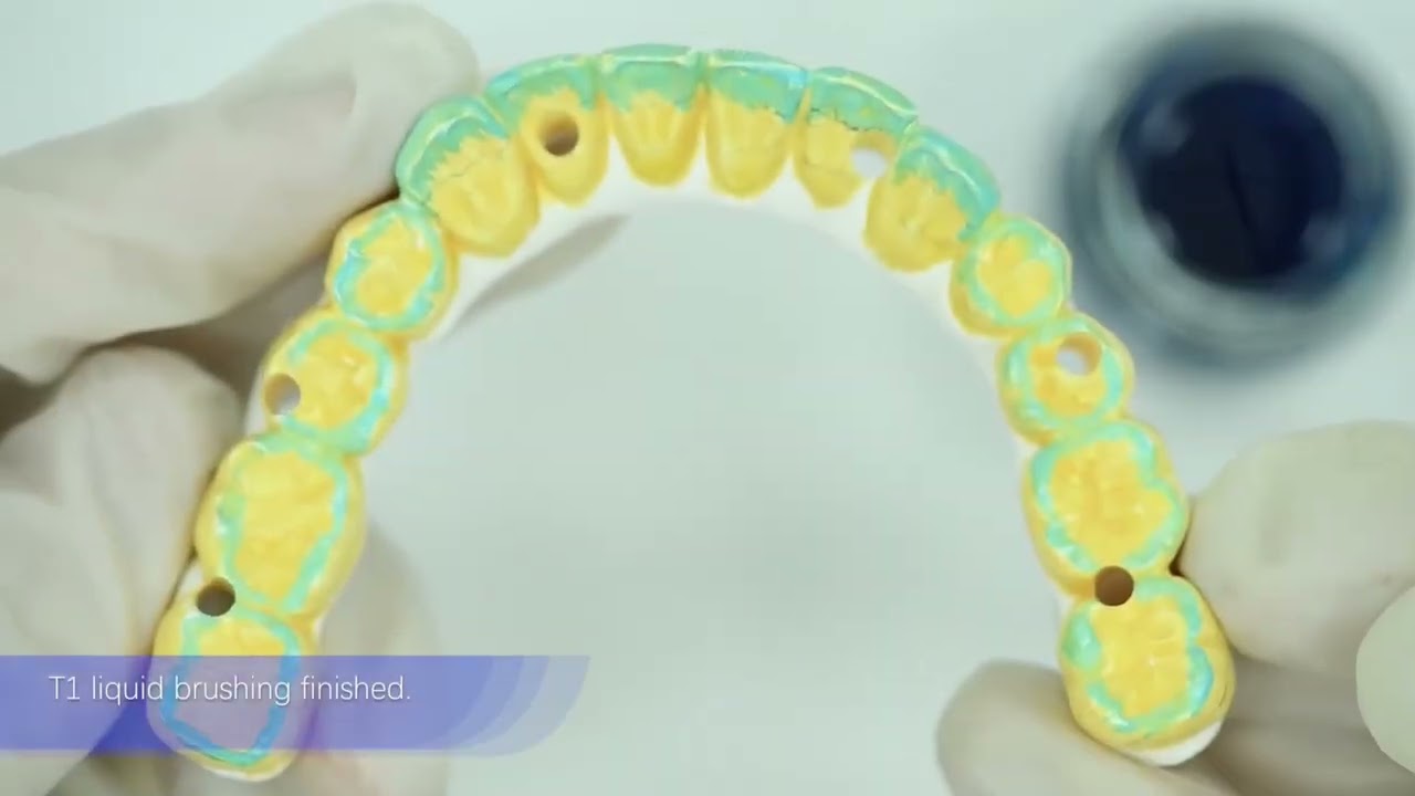 Magic coloring liquid (Brush) guidance video-Aidite