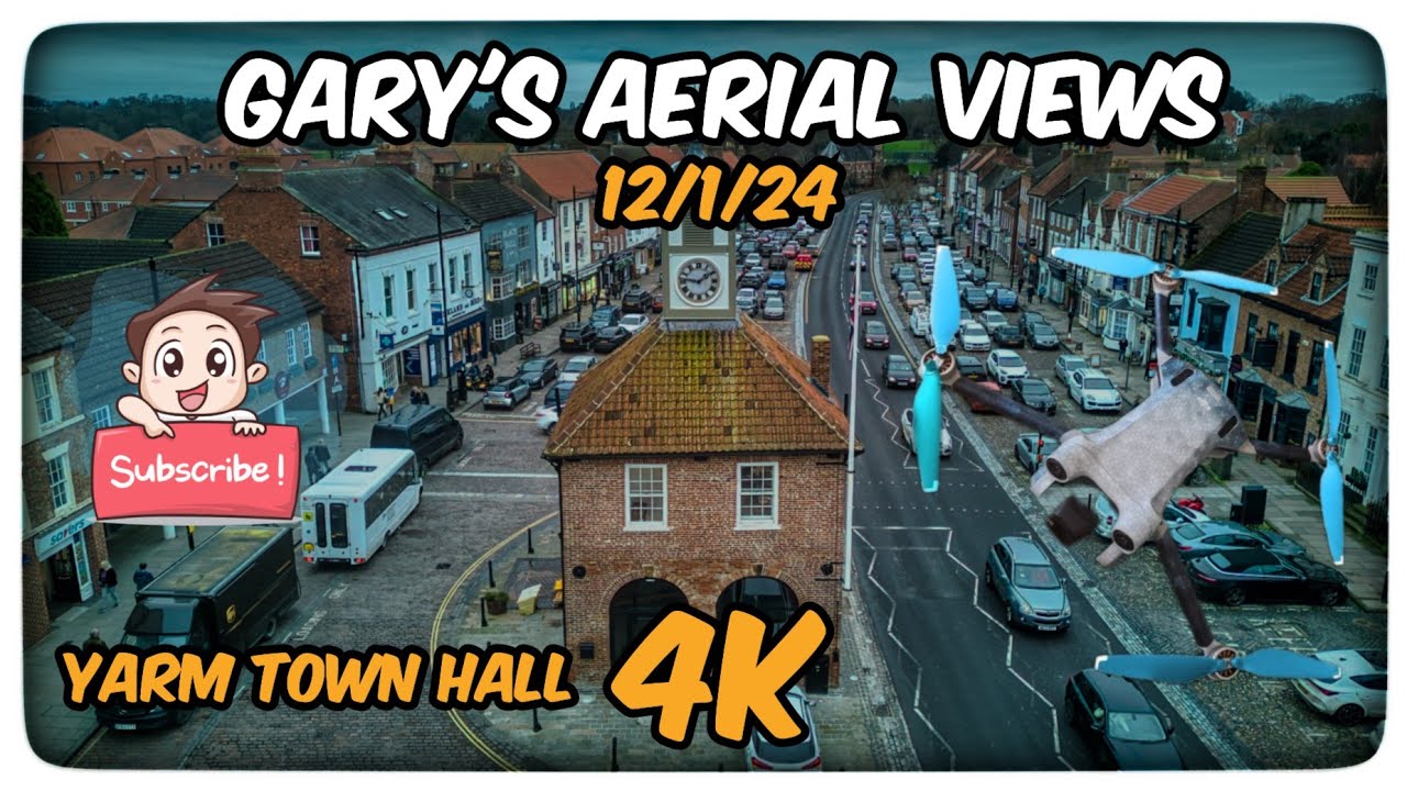 DJI MINI 3 PRO // Yarm Town Hall