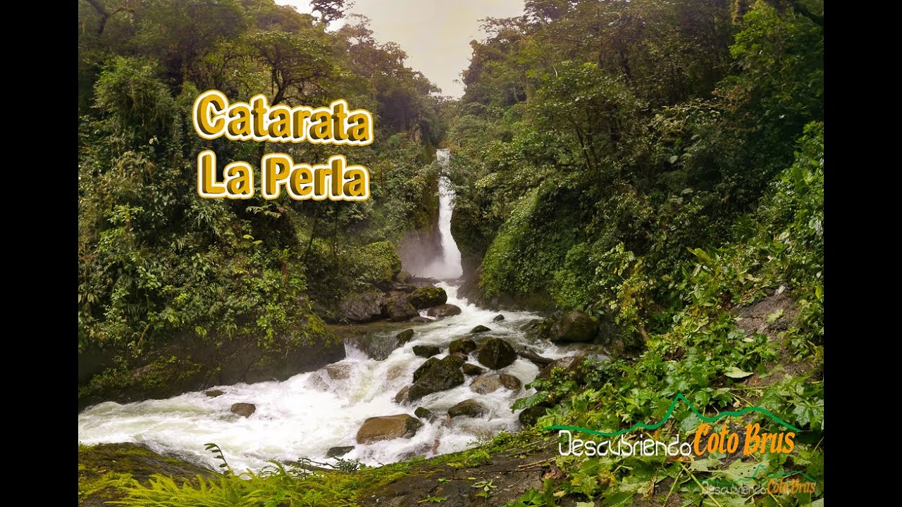 Catarata La Perla,  Santa María de Pittier