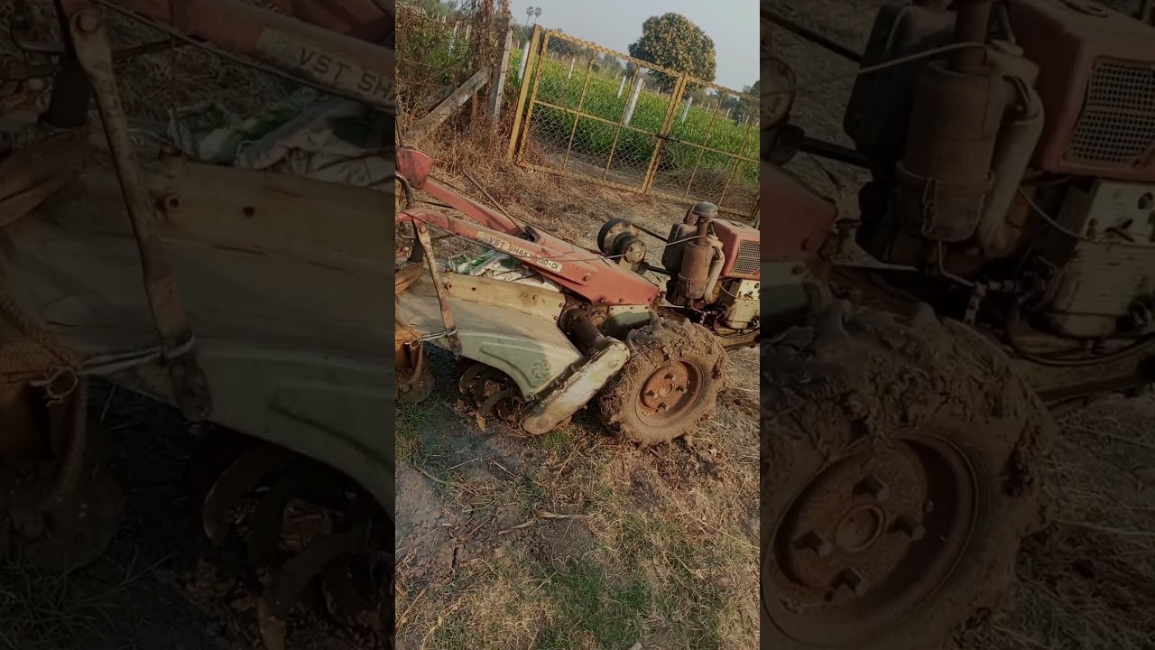 VST SHAKTI 130 DI POWER TILLER#vstshaktipowertiller #vstshakti130dipowertiller #ganvit_star #farming